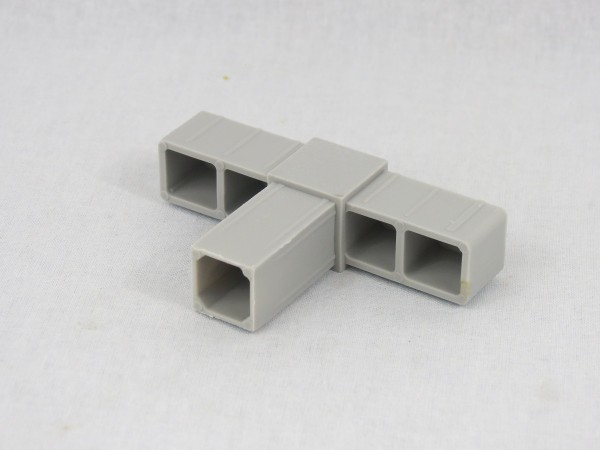 T-Stück, glasfaserverstärkt, 20 x 20 x 1,5 mm