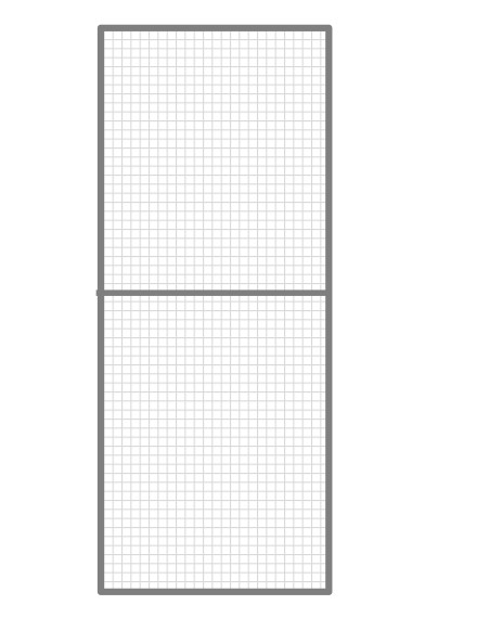 Volierenelement 62 x 200 cm