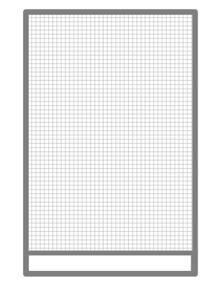 Volierenelement 103 x 200 cm
