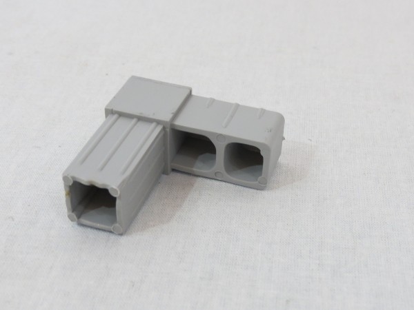 Grauer Winkel 20 x 20 x 1,5 mm