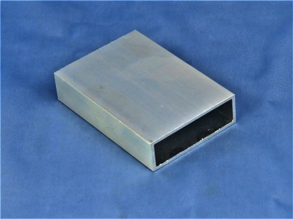 Aluminium-Vierkantrohr 60 × 20 × 2 mm
