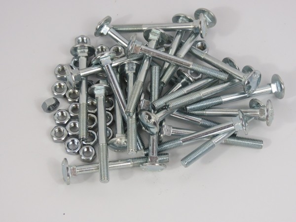 Schlossschrauben 50 Stück M5 x 50 mm